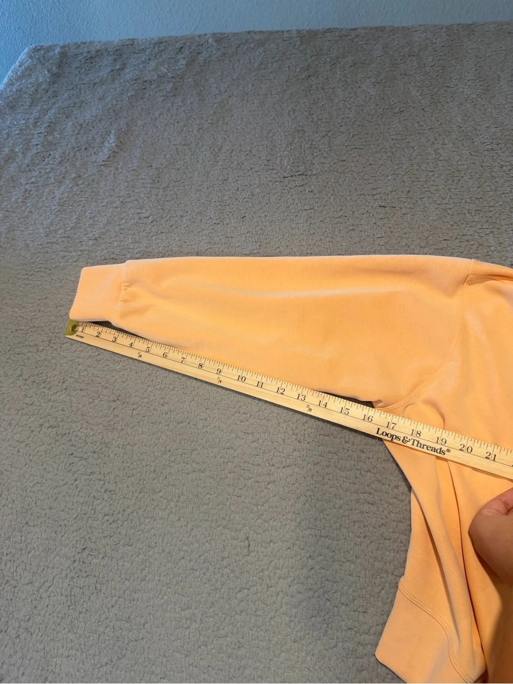 Lululemon Softstreme Perfectly Oversized Cropped Crew size 8